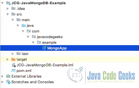 MongoDB Tutorial - Project Structure