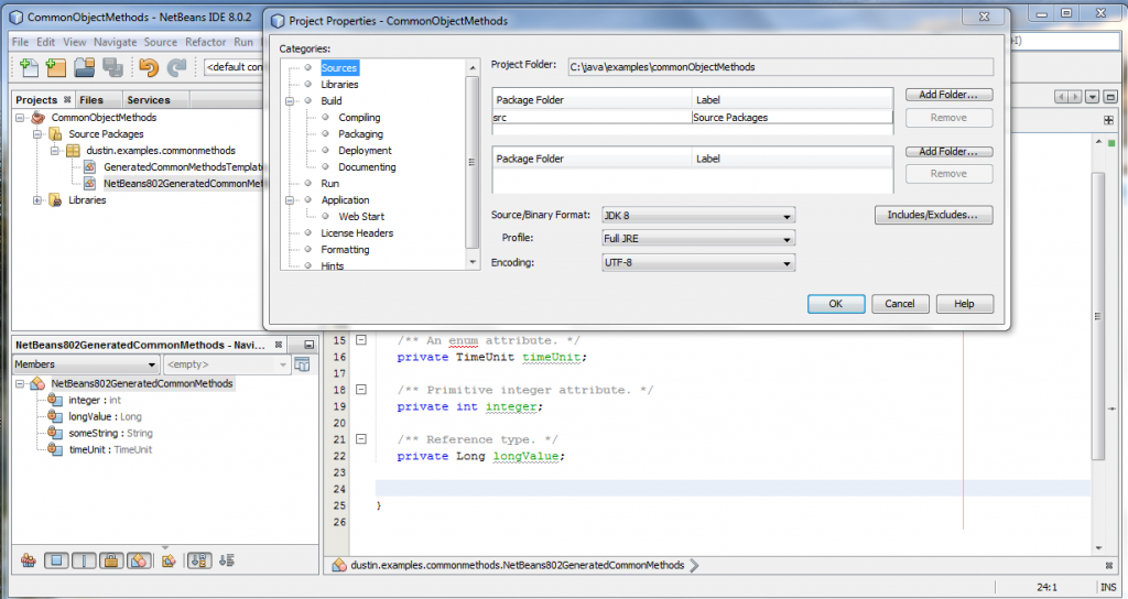 how to set netbeans 8.2 with jdk