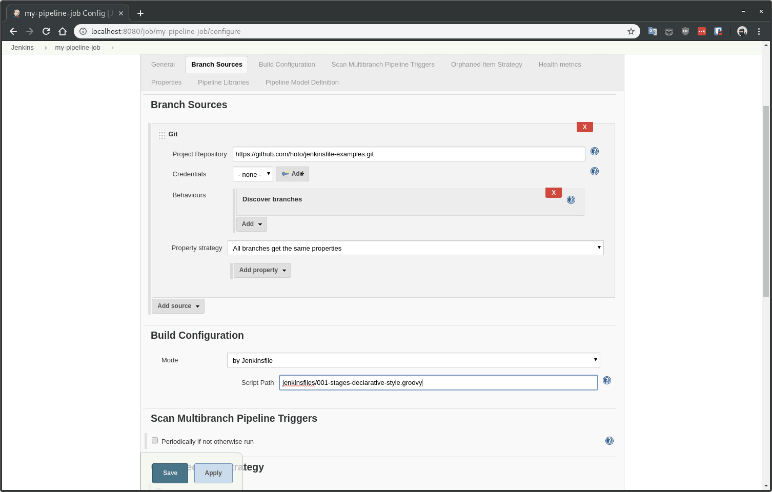 Creating A Jenkinsfile Pipeline - Java Code Geeks