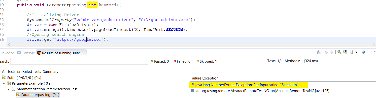 Parameterization In Testng Dataprovider And Testng Xml With Examples Java Code Geeks 8868