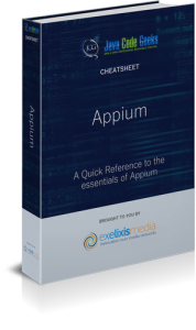 Appium Cheatsheet - Java Code Geeks